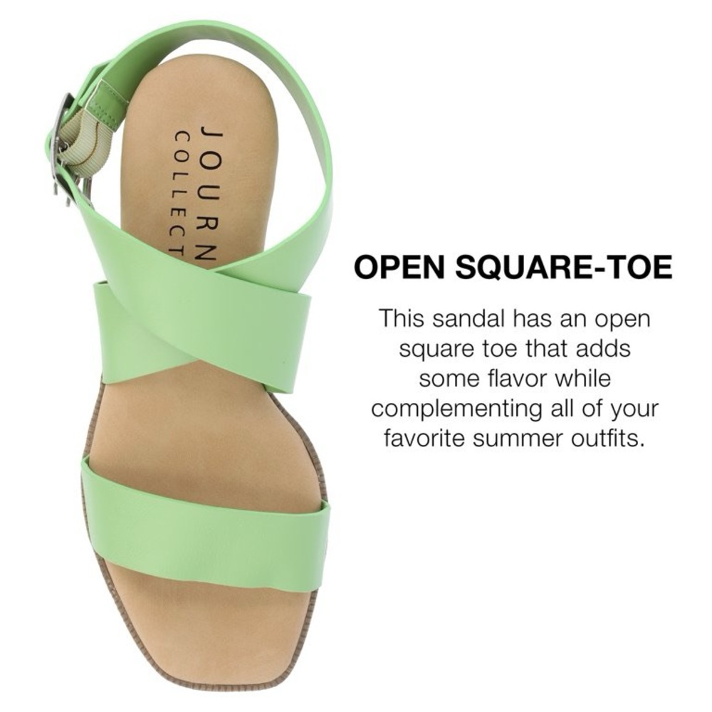 Journey Collection | Women’s Havalee Platform Sandals - Picture 3 of 8